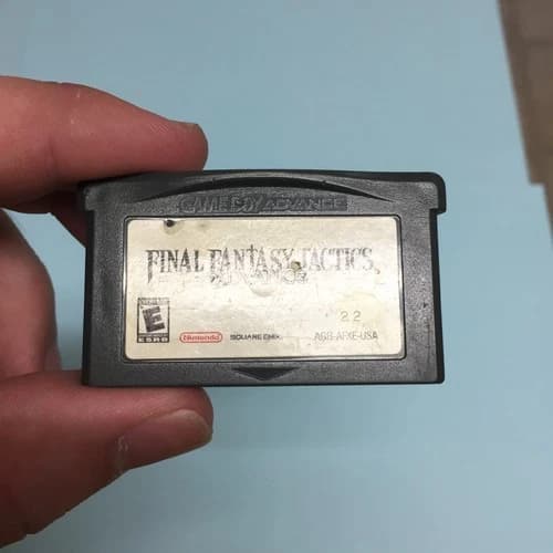 Final Fantasy Tactics Advance AUTHENTIC GBA (Nintendo Game Boy Advance, 2003)