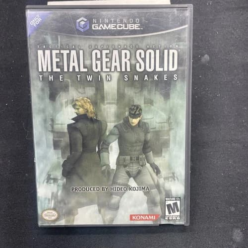 Metal Gear Solid: The Twin Snakes (Nintendo Gamecube 2004) CIB ~Clean Disc’s🔥🔥