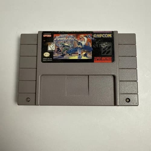 Captain Commando (Super Nintendo SNES, 1995) Authentic/Tested