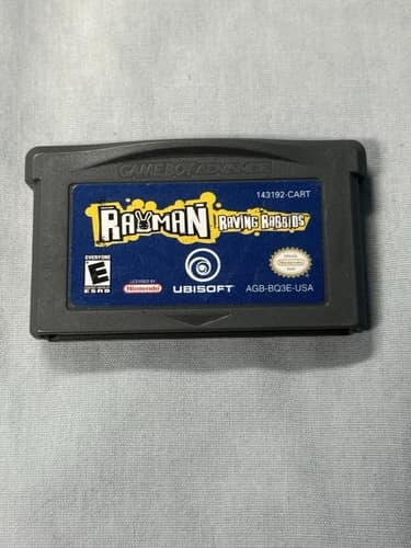 Rayman Raving Rabbids (Nintendo Game Boy Advance GBA) Authentic