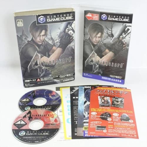 BIOHAZARD 4 Resident Evil Gamecube Nintendo For JP System 1414 gc