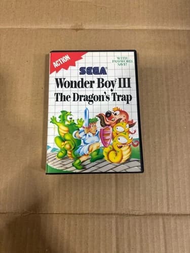 Wonder Boy III: The Dragon's Trap (Sega Master System, 1989) Complete!