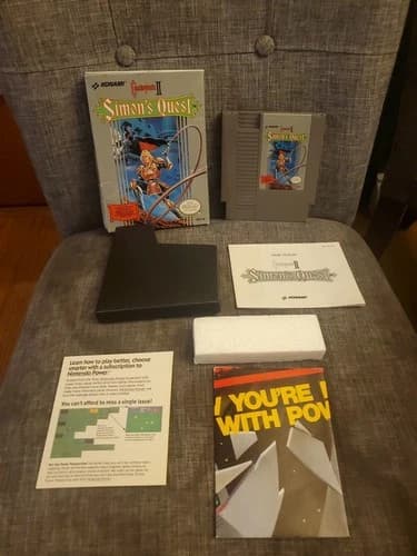 Castlevania II: Simon's Quest for NES Nintendo Complete In Box CIB Great Shape