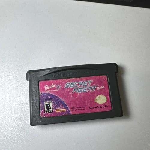 Barbie: Secret Agent Barbie ( GameBoy Advance, 2002 ) GBA Tested Working