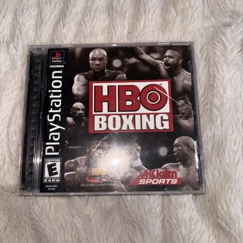 HBO Boxing PS1 (Sony PlayStation 1, 2000) - COMPLETE