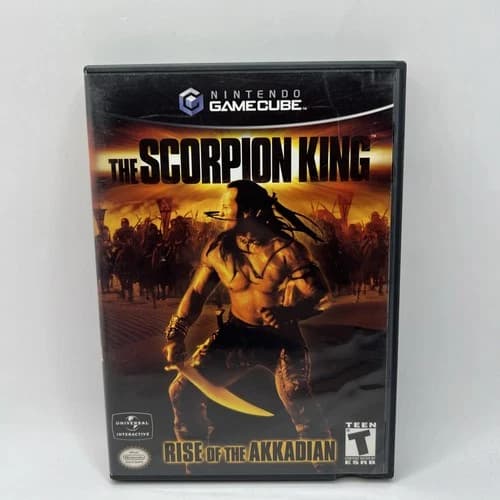 Scorpion King: Rise of the Akkadian (Nintendo GameCube, 2002) CIB Tested