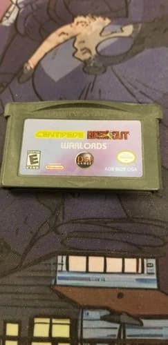 Breakout/Centipede/Warlords - Nintendo Game Boy Advance ***CART ONLY***