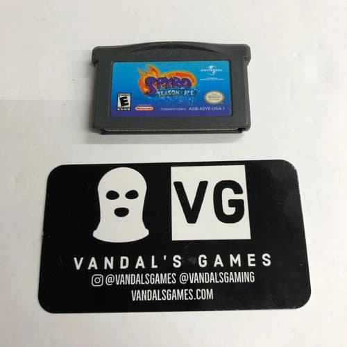 GBA - Spyro Season of Ice Nintendo Gameboy Advance Cart Only #111