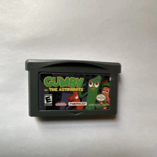 Namco Gumby vs. the Astrobots Nintendo Game Boy Advance NTSC-U/C Cartridge
