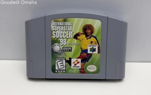 Nintendo 64 (N64) - International Superstar Soccer 98 - Authentic - Boot Tested