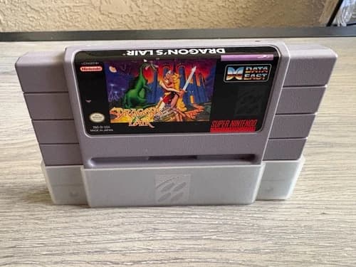 Dragon's Lair (Super Nintendo SNES, 1992) Tested Working