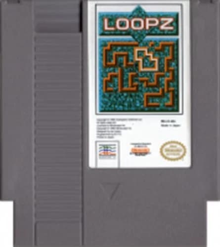 Loopz - Fun Classic NES Nintendo Game