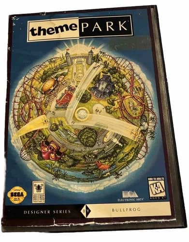 Theme Park (Sega Genesis, 1995) Complete