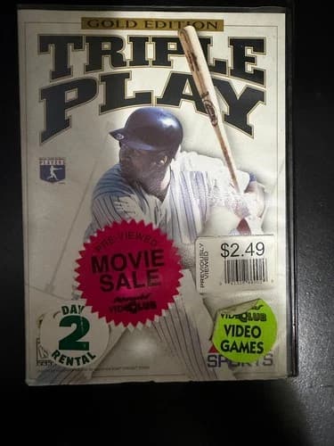 Triple Play Gold Edition - GEN Sega Genesis - EA Sports - Acceptable Condition