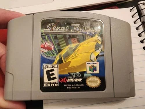 Stunt Racer 64 (Nintendo 64, N64) Cartridge Authentic TESTED-