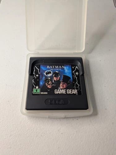 Batman Returns Sega Game Gear Cartridge