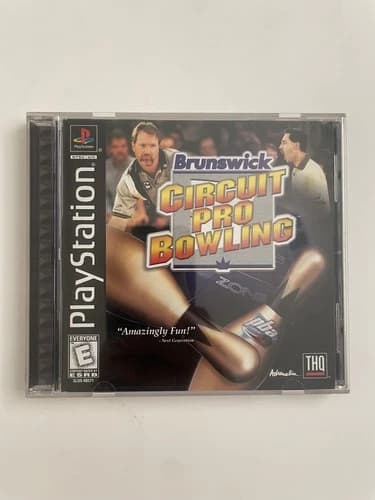 Brunswick Circuit Pro Bowling (PlayStation 1) Complete W/ Manual
