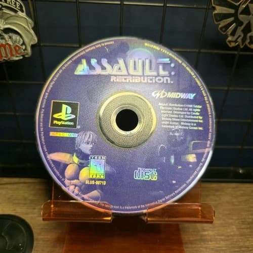 Assault: Retribution (Sony PlayStation 1, 1998) PS1 Disc Only