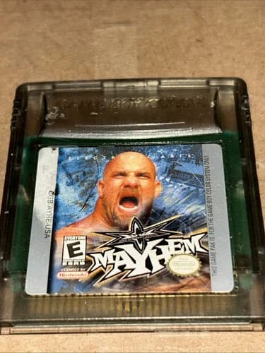 WCW Mayhem (Nintendo Game Boy Color, 1999)