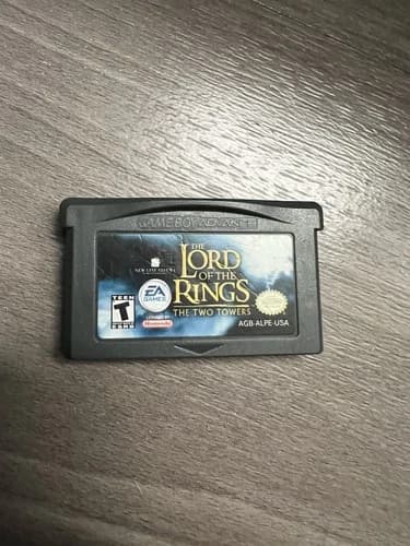 Lord of the Rings Two Towers Game Boy Advance GBA Authentic Tested Cartridg Only