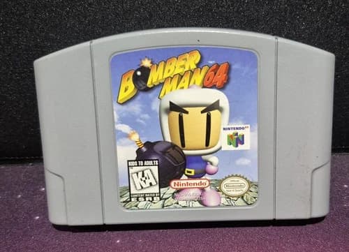 Bomberman 64 Nintendo 64 N64 Cartridge Only TESTED AND WORKING