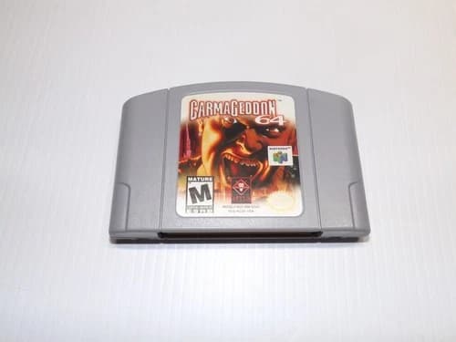 Carmageddon 64 - Game Only - NINTENDO 64 - FAST SHIPPING 218a