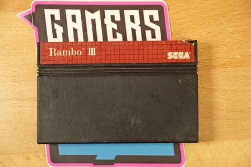 Rambo III 3 SEGA Master System (Game ONLY) ($2 Shipping Available)