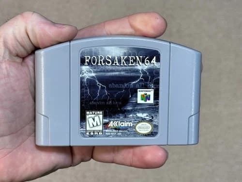 Forsaken 64 (Nintendo 64, N64) Game - Authentic - Tested