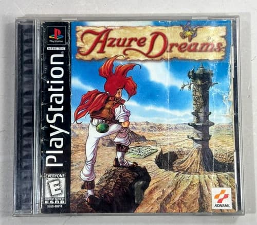Azure Dreams (Sony PlayStation 1, 1998) PS1 CIB