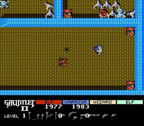 Gauntlet II 2 - NES Nintendo Classic Fun Game