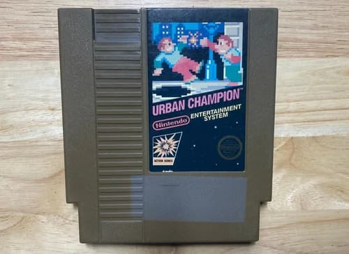 Urban Champion (Nintendo Entertainment System, 1986) - Tested, Working