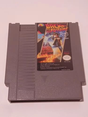 Back to the Future on NES, Cartridge Only, Tested and Working