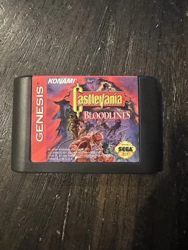 Sega Genesis Game Only Castlevania Bloodlines