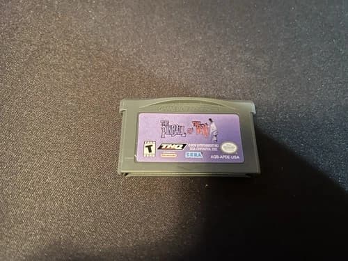 The Pinball of The Dead Nintendo Gameboy Advance GBA AUTHENTIC TESTED