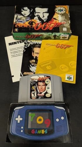 GoldenEye 007 (Nintendo 64, 1997) N64 CIB COMPLETE