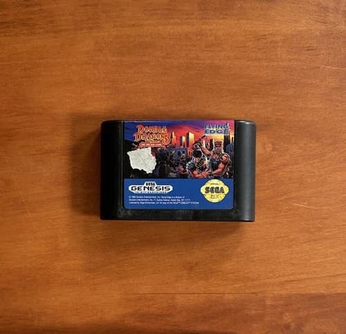 Double Dragon 3 The Arcade Game (Sega Genesis) Cartridge Only Tested Ships Fast