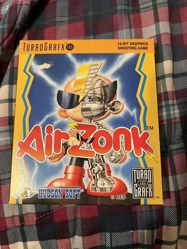 USED - TURBOGRAFX 16 - Air Zonk (TurboGrafx-16, 1992) CIB