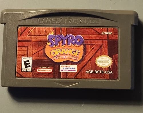 Spyro Orange: The Cortex Conspiracy (Nintendo Game Boy Advance GBA) Authentic