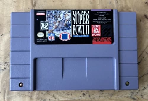 Super Bowl II -- Special Edition (Super Nintendo Entertainment System, 1994)