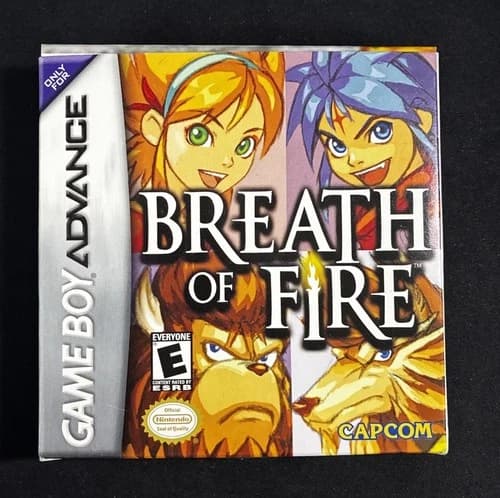 Breath Of Fire 1 (Gameboy Advance GBA Game Boy) Complete CIB Authentic