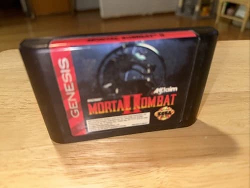 Mortal Kombat II (Sega Genesis, 1994) Working Game Only