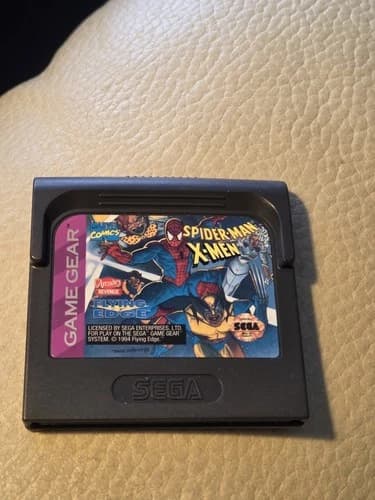 Spider-man X-men Arcade's Revenge Game Gear Great Used Shape
