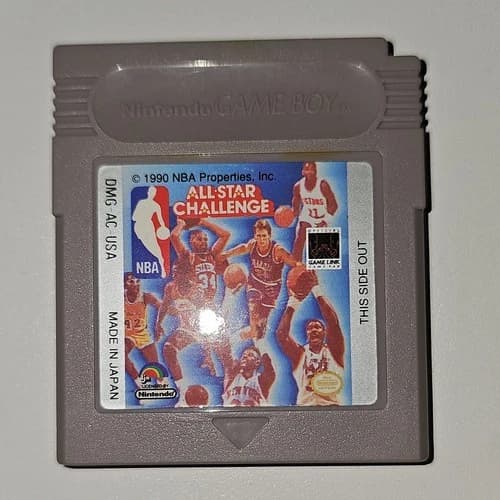 Nintendo NBA All-Star Challenge, Game Boy, 1990, Official Game Link