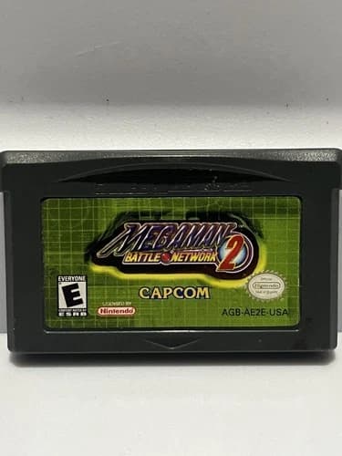 Mega Man Battle Network 2 (Nintendo Game Boy Advance GBA) Authentic & Tested