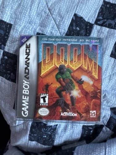 Doom Gameboy Advance Complete Edition with Registration Card