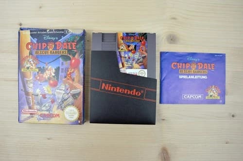 NES - Disney's Chip 'n Dale: Rescue Rangers - (CIB, with instructions)