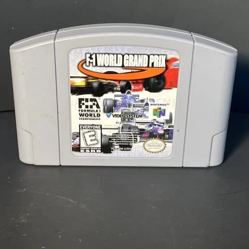 Nintendo 64 N64 F1 F-1 World Grand Prix