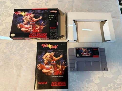 Fatal Fury (Super Nintendo Entertainment System, 1992) - CIB, AUTHENTIC, TESTED