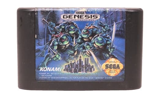 Teenage Mutant Ninja Turtles The Hyperstone Heist Sega Genesis 1992