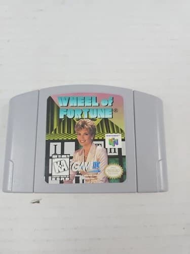 Wheel Of Fortune Nintendo 64 N64 Authentic Cartridge Only Tested Working
